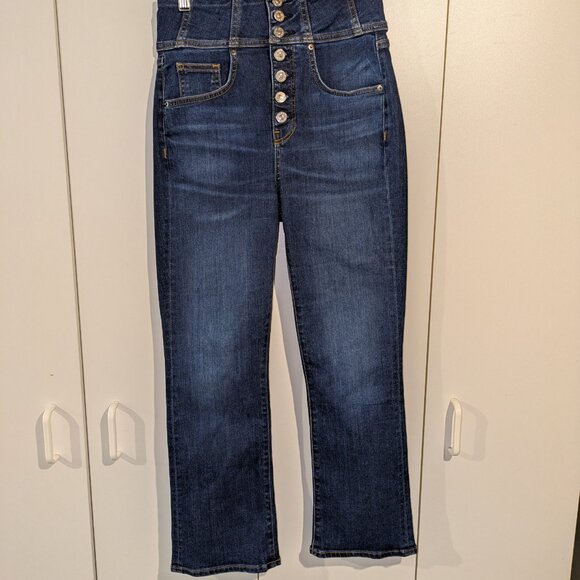SOLD Veronica Beard High Rise Crop Jeans - Picture 2 of 9